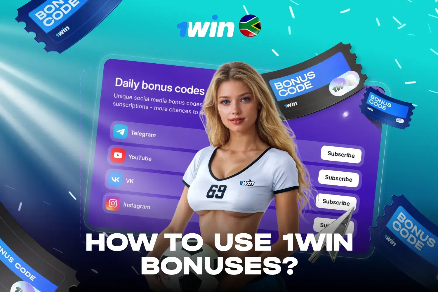 1Win South Africa bonus offers and promotions