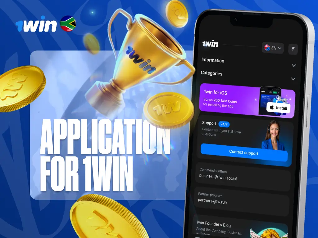 1win App South Africa 2025 – Casino, Slots, Bonuses & Registration